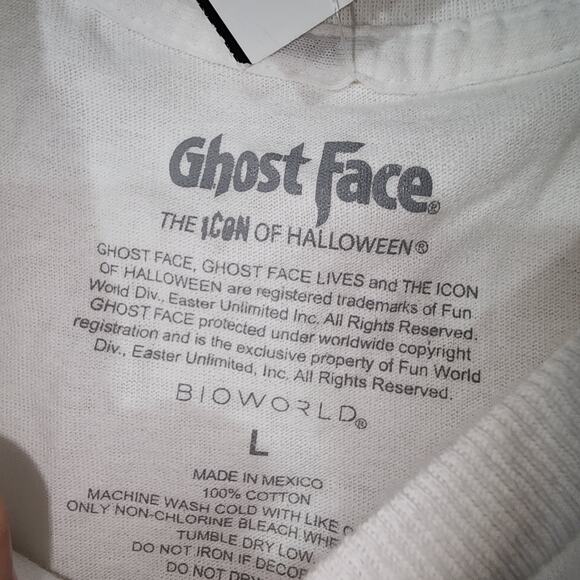 Ghost face ''Call me'' shirt men's Large - Picture 3 of 6